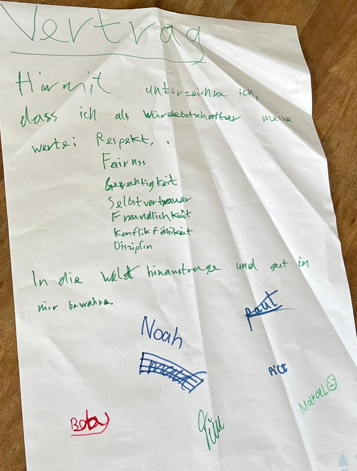 Arbeitsmaterial